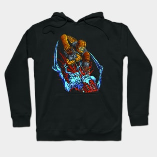 Necro Space - Stasis - Black shirt Hoodie